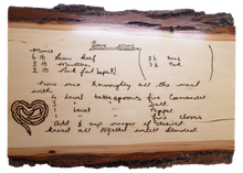 Load image into Gallery viewer, Handwriting Recipe Replication