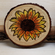 Load image into Gallery viewer, Sunflower Coaster Set of 2
