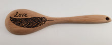 Load image into Gallery viewer, Wooden Spoon - Tribal/Indigenous Feather
